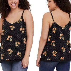 Floral Black Women's Top